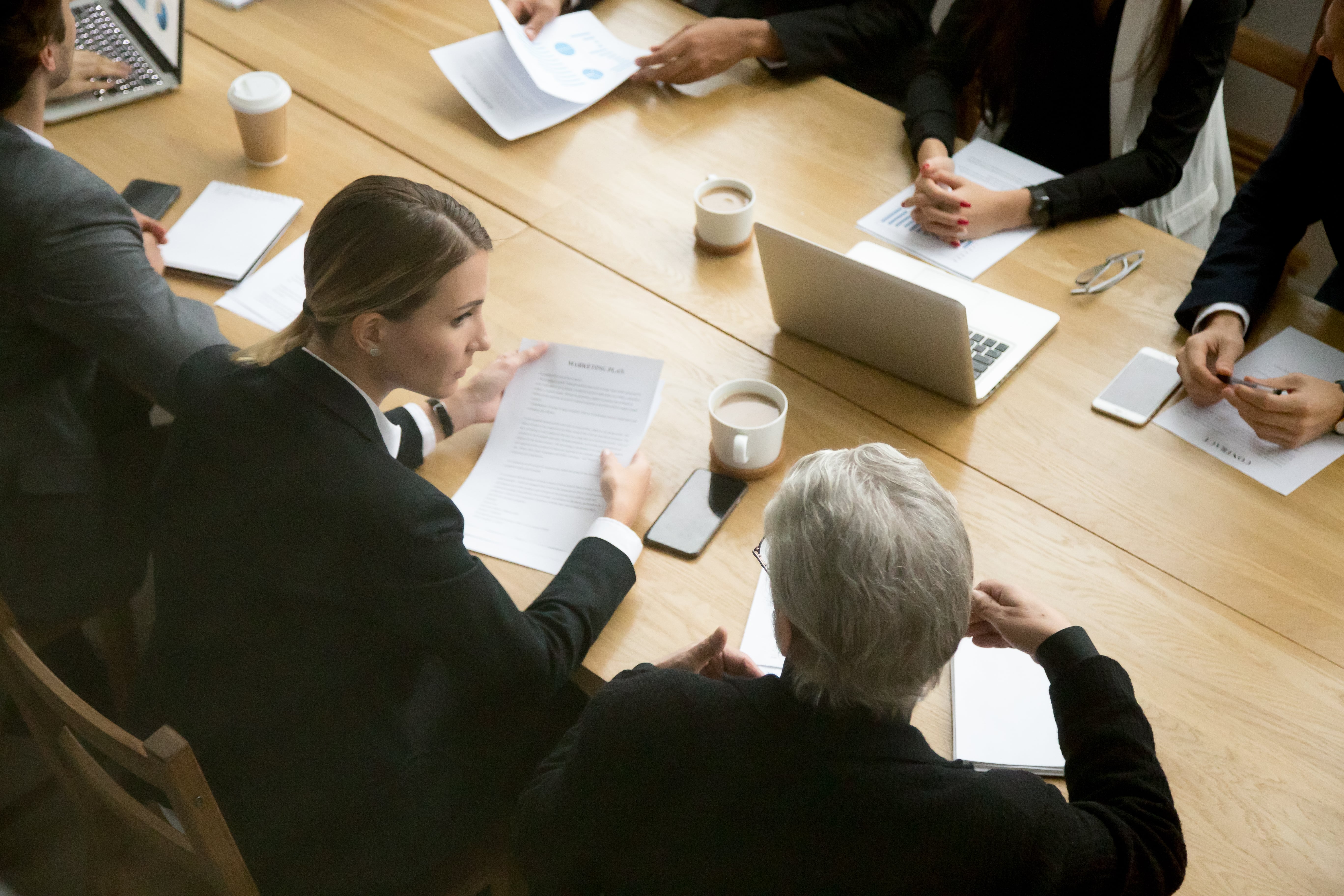 lawyers in a boardroom
