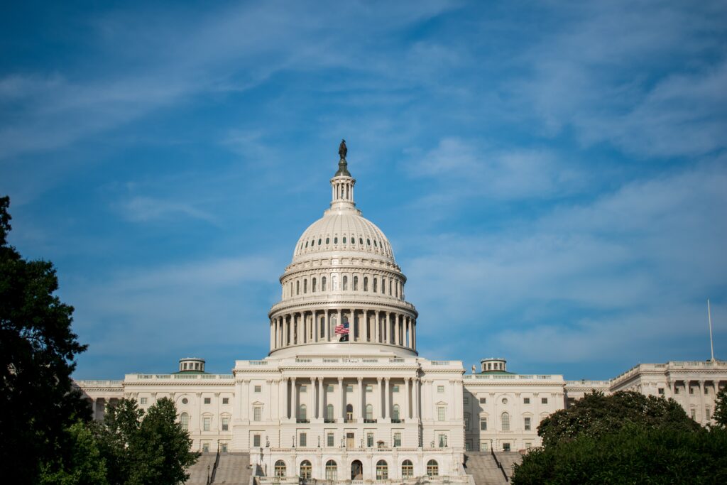 the Capital Building