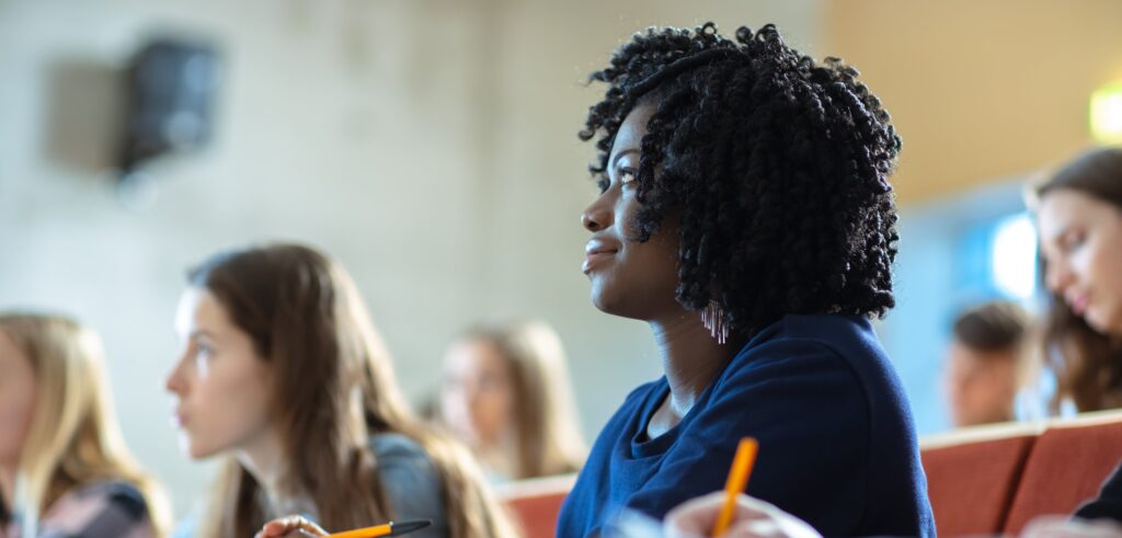 students in a classroom