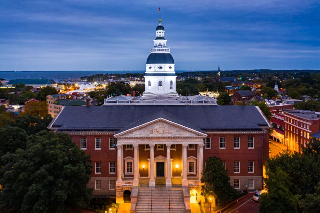 Maryland State House, in Annapolis