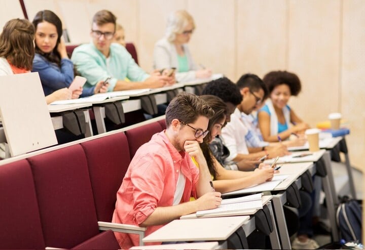 College classroom