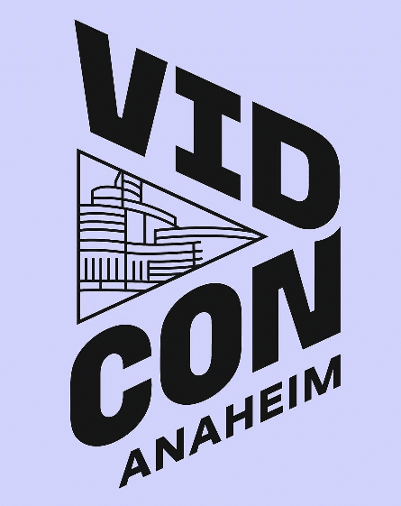 VidCon Anaheim logo